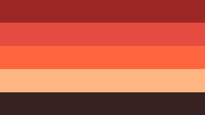 Alpha flag without symbol